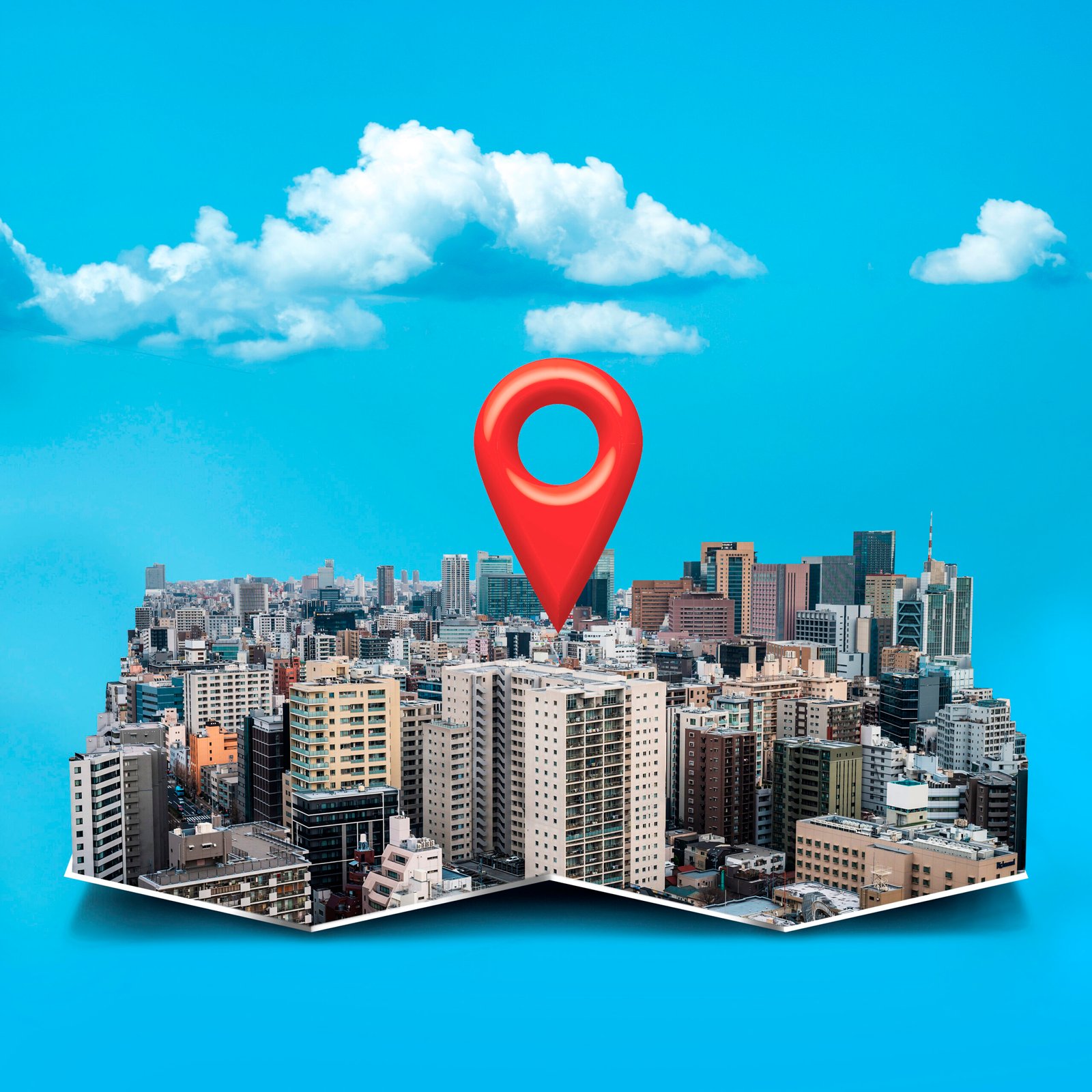 location-symbol-beautiful-city